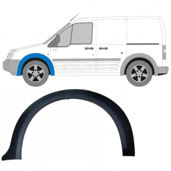 FORD TRANSIT CONNECT 2009-2013 ENJOLIVEUR DE PASSAGE DE ROUE AVANT / GAUCHE