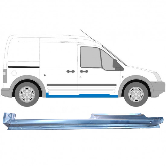 FORD TRANSIT CONNECT 2003-2013 4 PORTE PLEIN SEUIL / DROIT