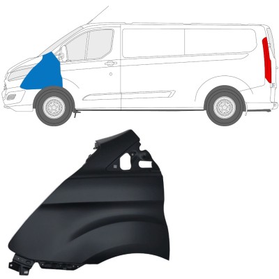 Aile avant pour Ford Transit Custom 2013-2017 / Gauche 17096
