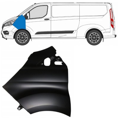 Aile avant pour Ford Transit Custom 2017-2021 / Gauche 17099