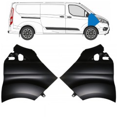 Aile avant pour Ford Transit Custom 2017-2021 / Gauche+Droit / Ensemble 17100