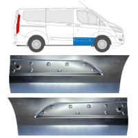 Panneau de réparation de porte avant pour Ford Transit Custom 2013- / Gauche+Droit / Ensemble 15967