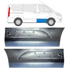 Panneau de réparation de porte avant pour Ford Transit Custom 2013-2023 / Gauche+Droit / Ensemble 15967