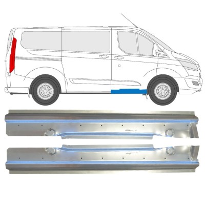 Réparation bas de caisse pour Ford Transit Custom 2013- / Gauche+Droit / Ensemble 14643