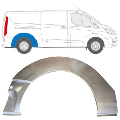 Réparation bas de caisse pour Ford Transit Custom 2013- / Droite 14647