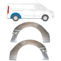 Panneau de réparation arc d'aile arrière pour Ford Transit Custom 2013-2023 / Gauche+Droit / Ensemble 14649