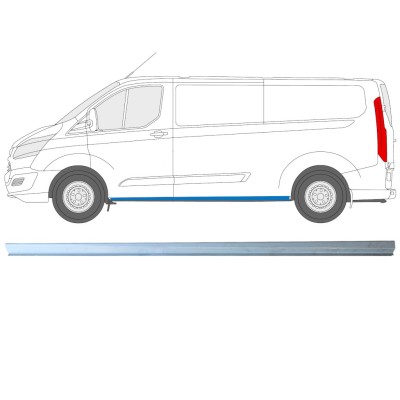 Réparation bas de caisse inférieure pour Ford Transit Custom 2013-2023 / Gauche 16895