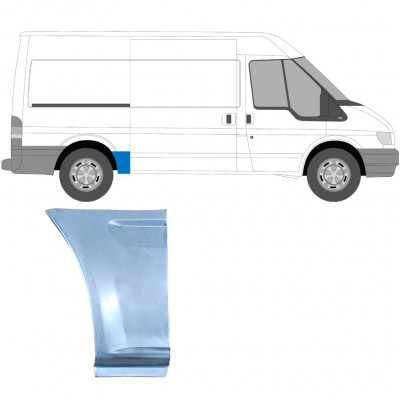 Panneau de réparation arc d'aile arrière pour Ford Transit 2000- / MWB / Droite 7164