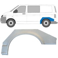 Panneau de réparation arc d'aile arrière pour Volkswagen Transporter T5 2003-2015 / Gauche 14763