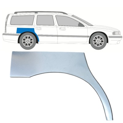Panneau de réparation arc d'aile arrière pour Volvo S70 V70 2000-2007 / Droite 17211