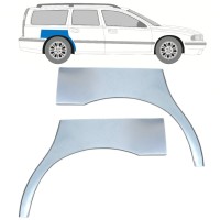 Panneau de réparation arc d'aile arrière pour Volvo S70 V70 2000-2007 / Gauche+Droit / Ensemble 17213