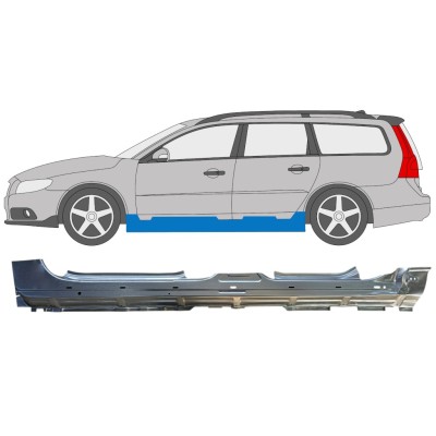 Panneau de réparation du seuil pour Volvo V70 2007-2016 / Gauche 16275