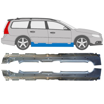 Panneau de réparation du seuil pour Volvo V70 2007-2016 / Gauche+Droit / Ensemble 16276