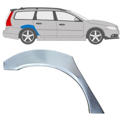 Panneau de réparation arc d'aile arrière pour Volvo V70 2007-2016 / Droite 17214