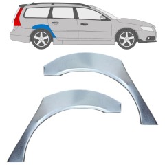 Panneau de réparation arc d'aile arrière pour Volvo V70 2007-2016 / Gauche+Droit / Ensemble 17216