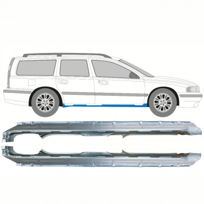 Réparation bas de caisse pour Volvo V70 2000-2007 / Gauche+Droit / Ensemble 10344