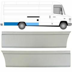 Panneau de réparation arc d'aile arrière pour Mercedes Vario 1996- / Droite / Ensemble 8545