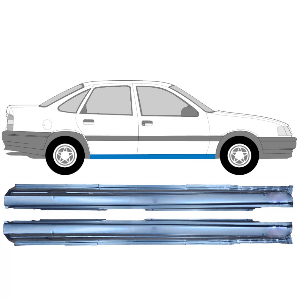 Réparation Bas De Caisse Pour Opel Vectra 1988-1995 / Gauche+Droit / Ensemble 9621