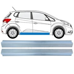 Réparation bas de caisse inférieure pour Kia Venga 2010-2019 / Gauche+Droit / Ensemble 16887