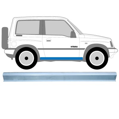 Réparation bas de caisse pour Suzuki Vitara 1988-1998 / Gauche = Droite (symétrique) 15124