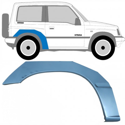 SUZUKI VITARA 1988-1998 3 PORTE PASSAGE DE ROUE ARRIÈRE / DROIT