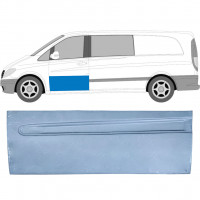 Panneau de réparation de porte avant pour Mercedes Vito 2003-2014 / Gauche 6003