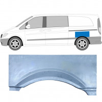 Panneau de réparation arc d'aile arrière pour Mercedes Vito 2003-2010 / Gauche 5182