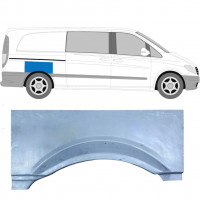 Panneau de réparation arc d'aile arrière pour Mercedes Vito 2003-2010 / Droite 5184