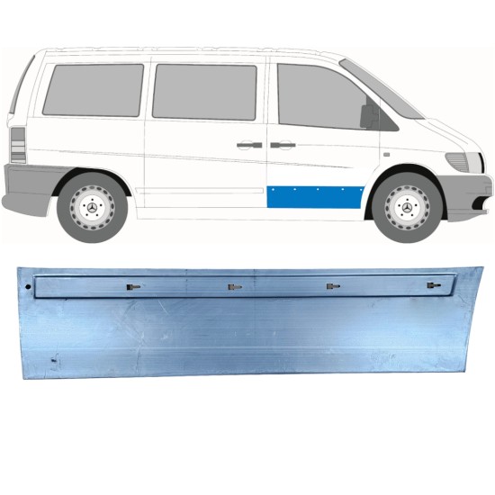 Panneau de réparation de porte avant