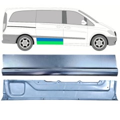 Panneau de réparation des portes latérale intérieur et extérieur pour Mercedes Vito W639 2003-2014 / Droite / Ensemble 12046