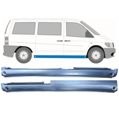 Panneau de réparation du seuil pour Mercedes Vito I W638 1996-2003 / Gauche+Droit / Ensemble 9474