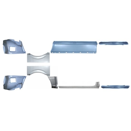 Ensemble de panneaux de réparation pour Mercedes Vito W639 2003-2014 / Gauche+Droit / 14788