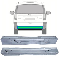 Panneau de réparation arrière - intérieur et extérieur pour Mercedes Vito W639 2003-2014 / Ensemble 12561