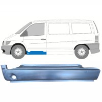 Réparation bas de caisse de porte avant pour Mercedes Vito I W638 1996-2003 / Gauche 8832