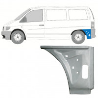 Panneau de réparation arc d'aile arrière intérieur pour Mercedes Vito 1996-2003 / Gauche 11640