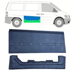 Panneau de réparation des portes latérale intérieur et extérieur pour Mercedes Vito I W638 1996-2003 / Droite / Ensemble 11993