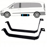 Réservoir à carburant sangles pour Mercedes Vito 2003-2010 9388