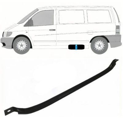 Réservoir à carburant sangles pour Mercedes Vito I W638 1996-2003 9394