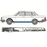 Réparation bas de caisse intérieur pour Volvo 240 1975-1993 / Gauche 16110