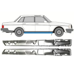 Réparation bas de caisse intérieur pour Volvo 240 1975-1993 / Gauche+Droit / Ensemble 16111