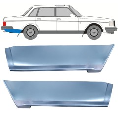 Panneau de réparation arc d'aile arrière inférieur pour Volvo 240 1975-1993 / Gauche / Droite / Ensemble 12785