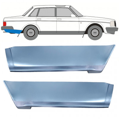 Panneau de réparation de l'aile arrière for Volvo 240 1975-1978 / Gauche / Droit / Gauche / Droit 12785