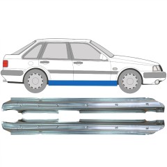 Panneau de réparation du seuil pour Volvo 440 460 1988-1997 / Gauche+Droit / Ensemble 9430