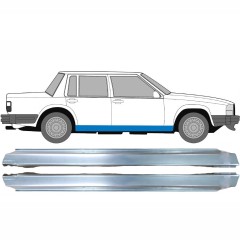 Panneau de réparation du seuil pour Volvo 740 760 1982-1992 / Gauche+Droit / Ensemble 9532