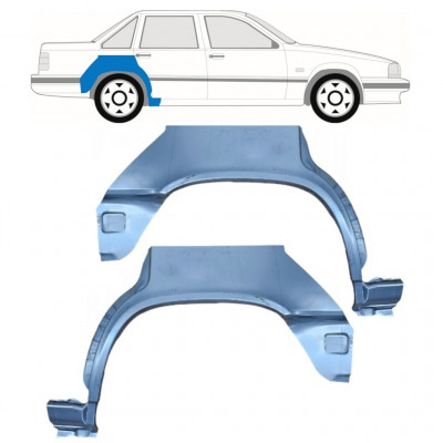 Panneau de réparation arc d'aile arrière pour Volvo 850 1991-1997 / Gauche+Droit / Ensemble 10429