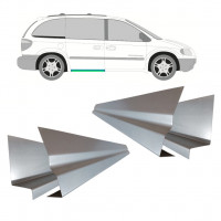 Panneau de réparation du seuil de porte latérale intérieur et extérieur pour Chrysler Voyager 2000-2008 11196