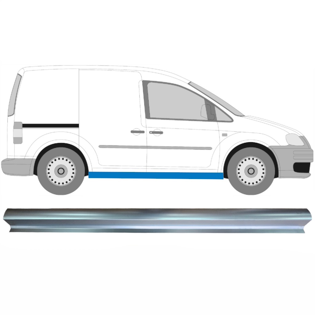 Réparation Bas De Caisse Pour Vw Caddy 2004-2015 / Gauche = Droite (Symétrique) 7080