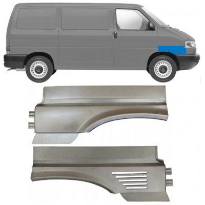 Panneau de réparation de l’aile avant pour VW Transporter T4 Caravelle 1996-2003 / Gauche+Droit / Ensemble 10635