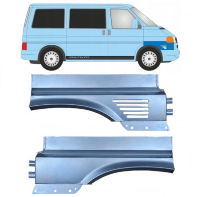 Panneau de réparation de l’aile avant pour VW Transporter T4 Caravelle 1996-2003 / Gauche+Droit / Ensemble 10635