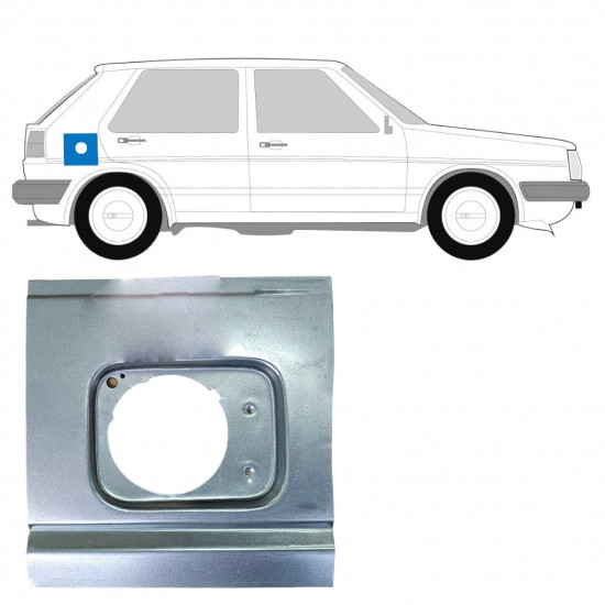 VW GOLF 2 1982- RÉSERVOIR D\'ESSENCE ARRIÈRE PANNEAU DE RÉPARATION